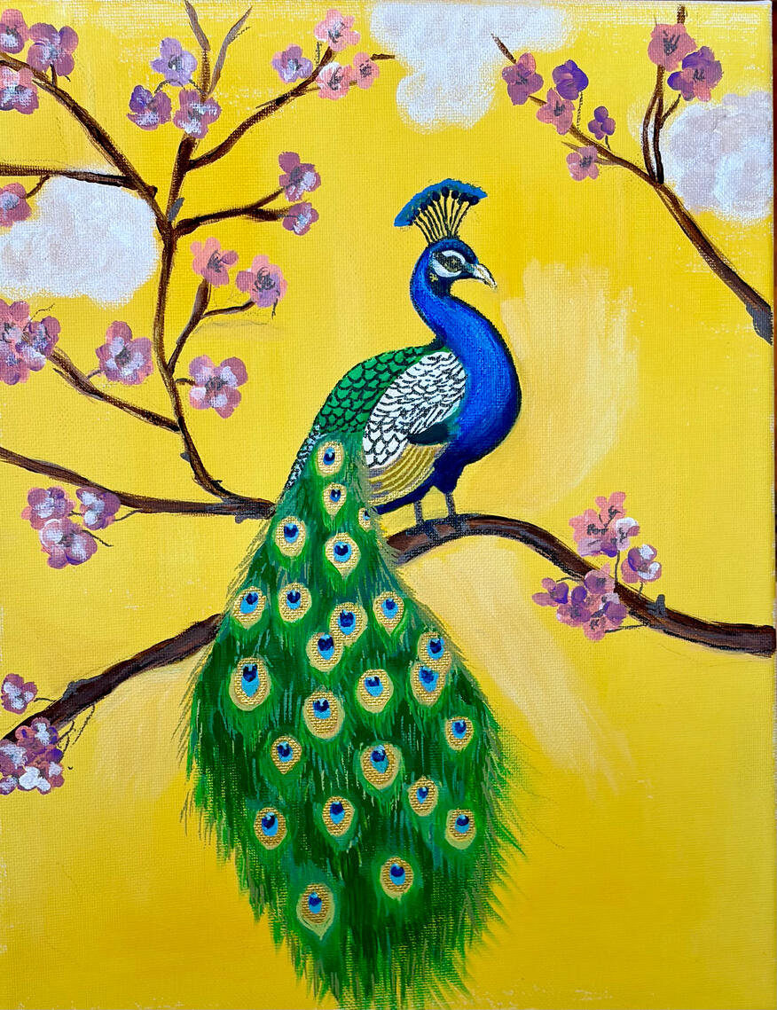 11x17 Acrylic on Canvas
