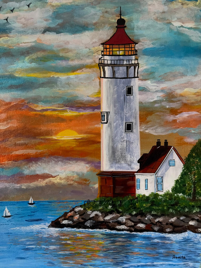 16x20 - A Sailor's Promise