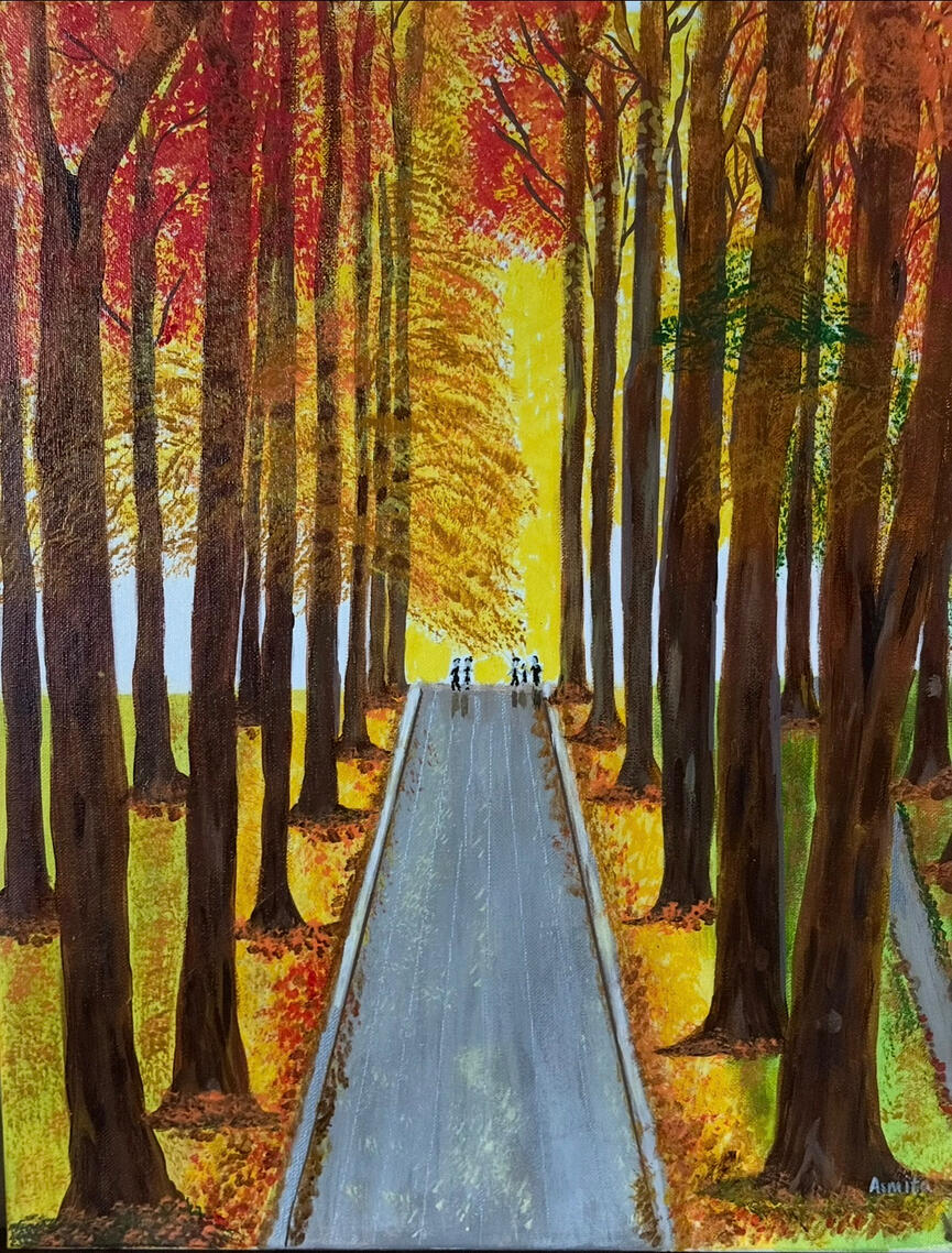 16x20 - Golden Path
