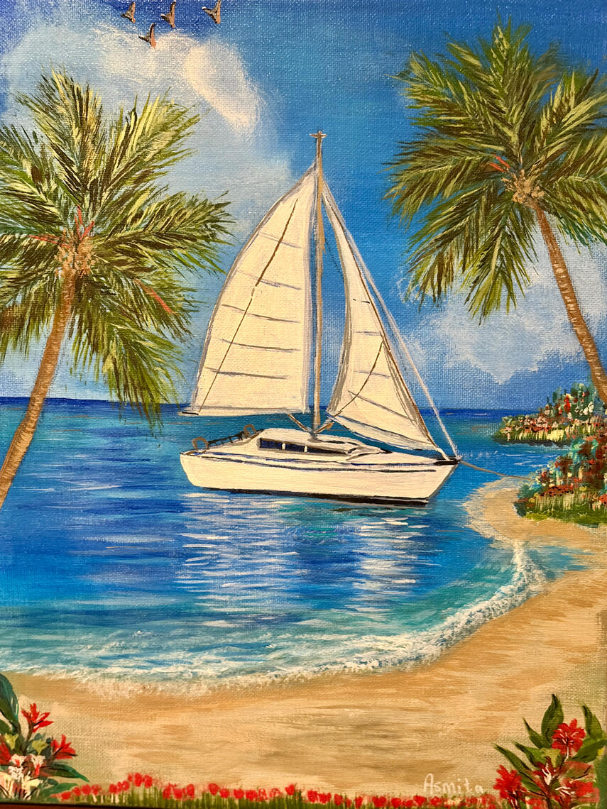 11x14 - Tropical Escape