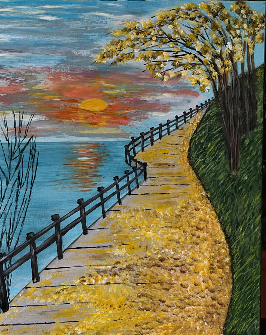 20x24 - Cliff Walk