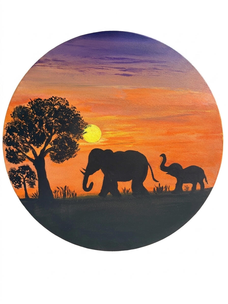 10 In. - Where Sunset meets the Wild