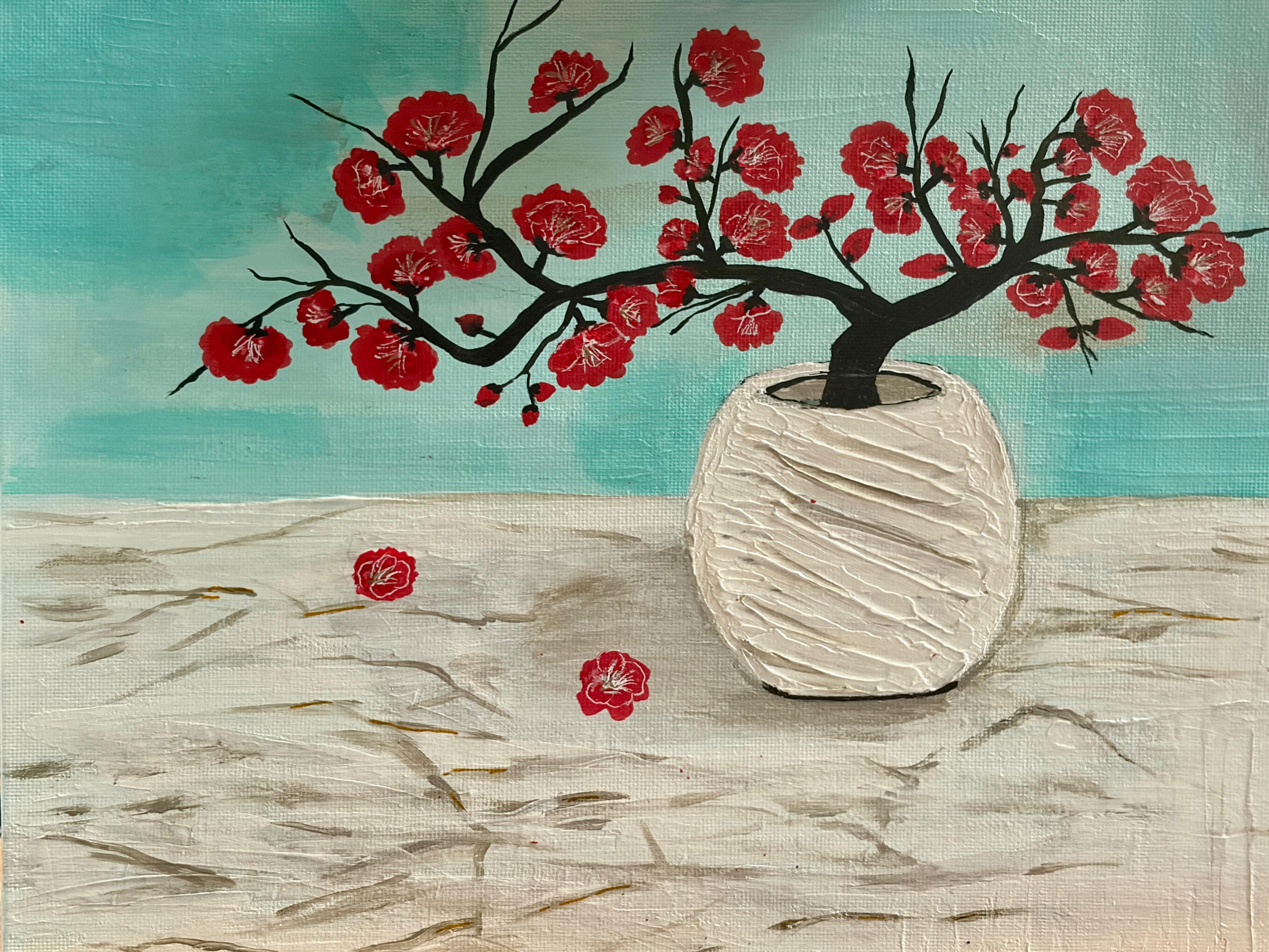 9x12 - Spring Blossoms