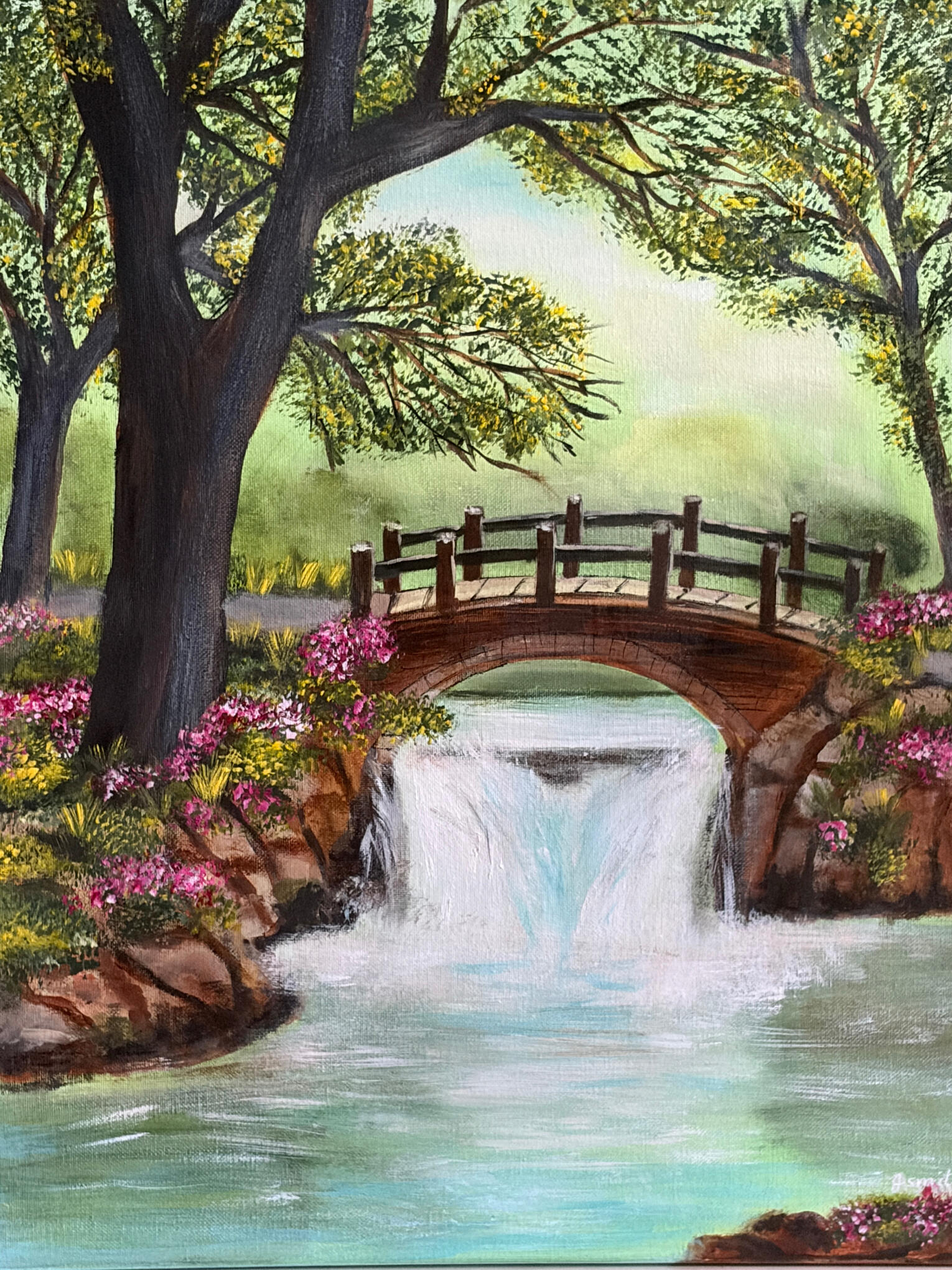 16x20 - Whispering Falls